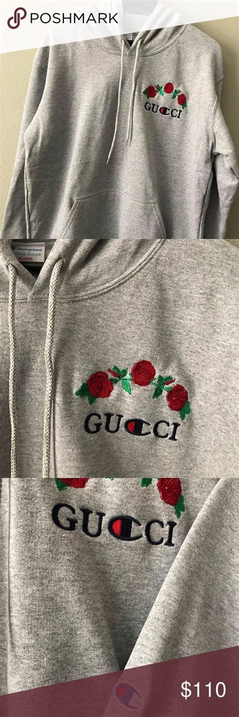 Gucci X Champion Hoodie Designed By Ava Nirui 